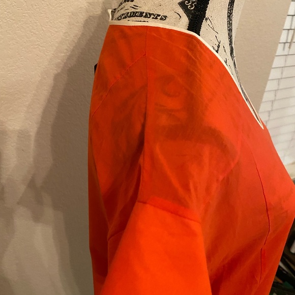 BCBG MAXAZRIA “Off The Runway” Tangerine Minidress - Size XS/S - Picture 3 of 10